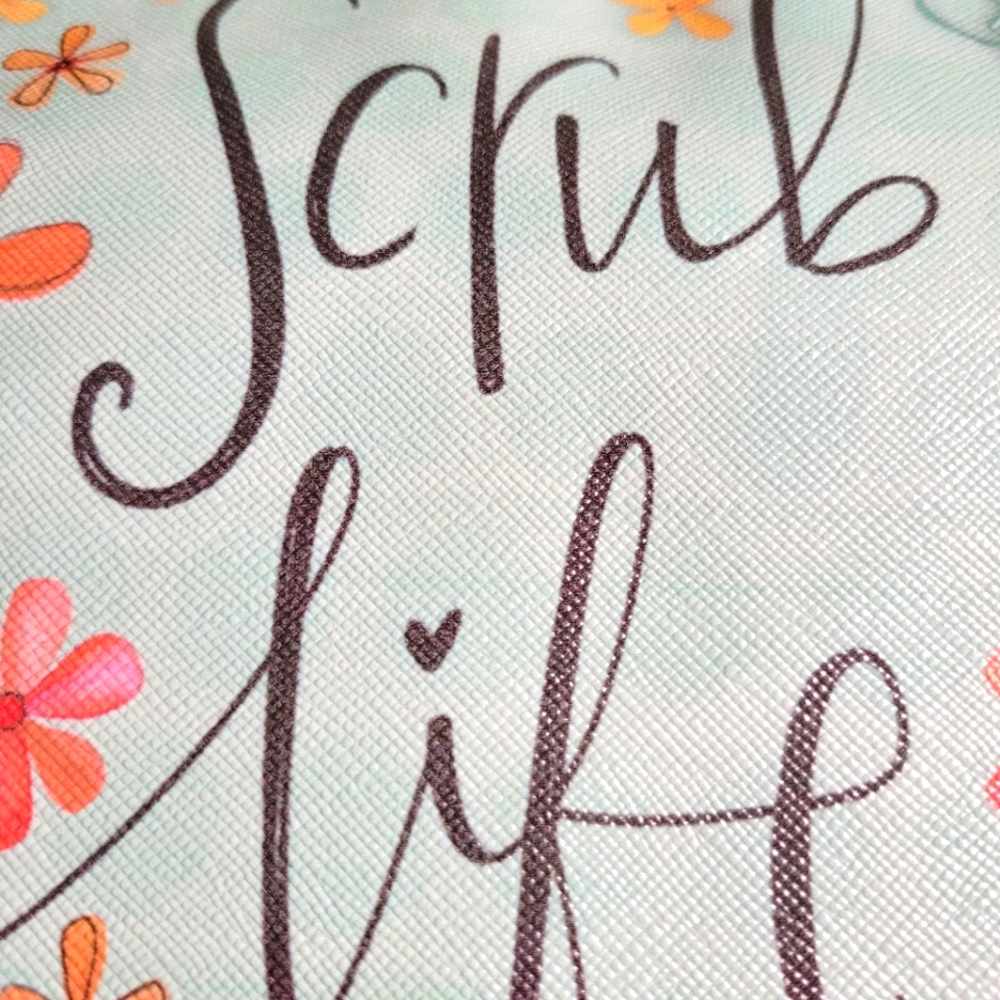 Scrub Life Makeup Bag for your favorite nurse. - Picture 3 of 4